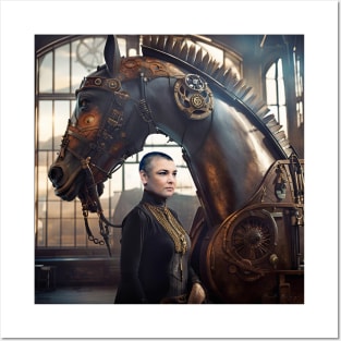 Sinead O'Connor Troy Steampunk Posters and Art